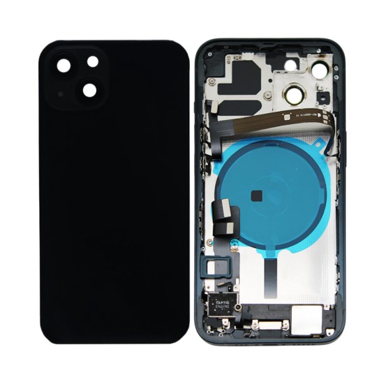 Tapa Traseira+Frame+Flex+Vibrator Apple iPhone 13 Negro